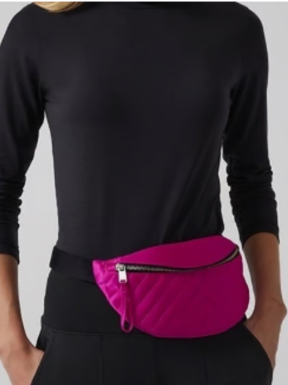 NEW Athleta Kinetic Shine Waistbag Fanny Pack Cream - Picture 6 of 6